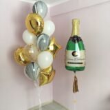 Champagne Bottle Foil Balloon