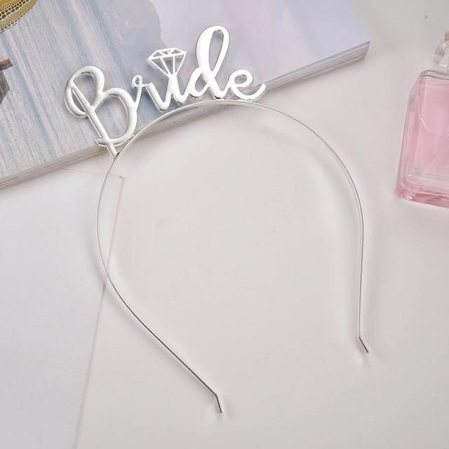 Bride Hair Band Silver