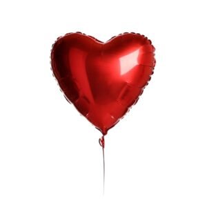 18” Red Heart Foil Balloon
